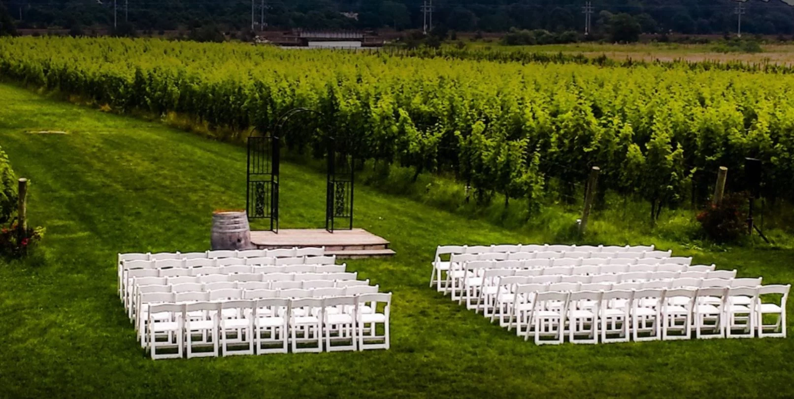 Saltwater Farm Vineyard Unique Wedding Venues in CT
