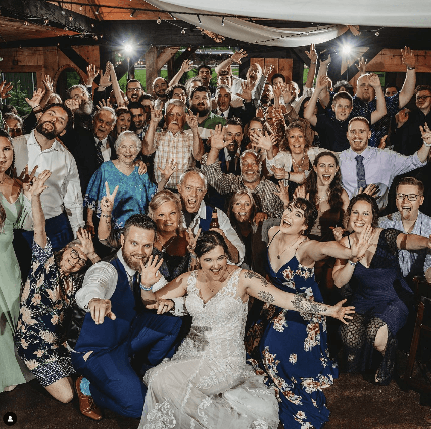 wedding group photo